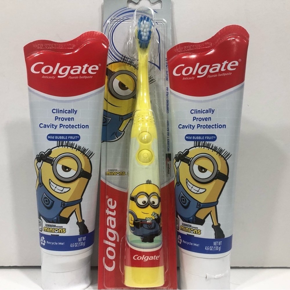 Minions Colgate Kids Toothpaste/Toothbrush - Picture 8 of 12